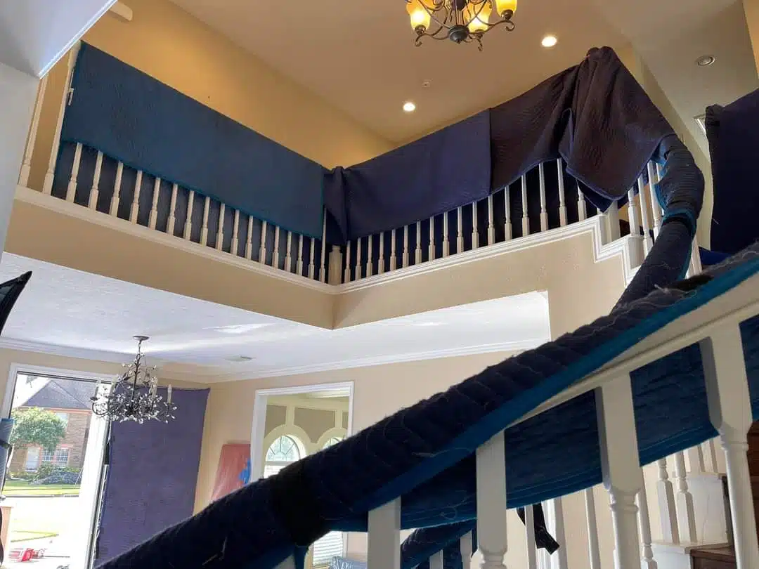 Covered banister. moving company in Fort Lauderdale