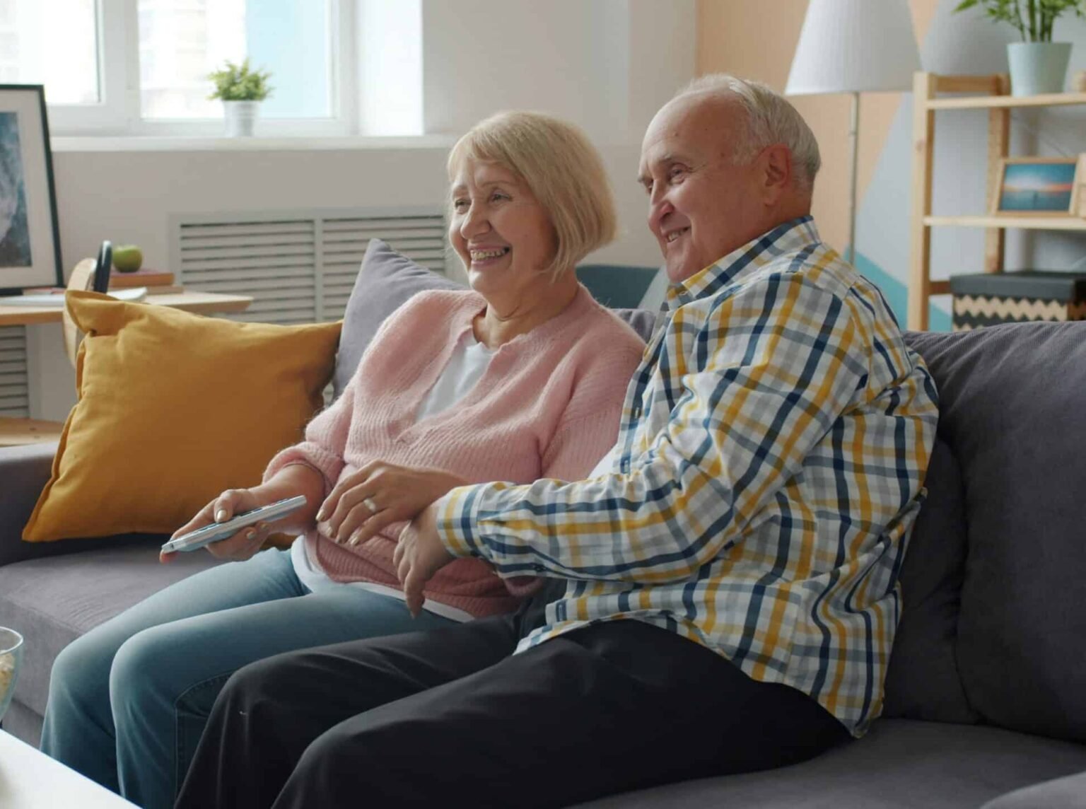 elders at home, after a moving