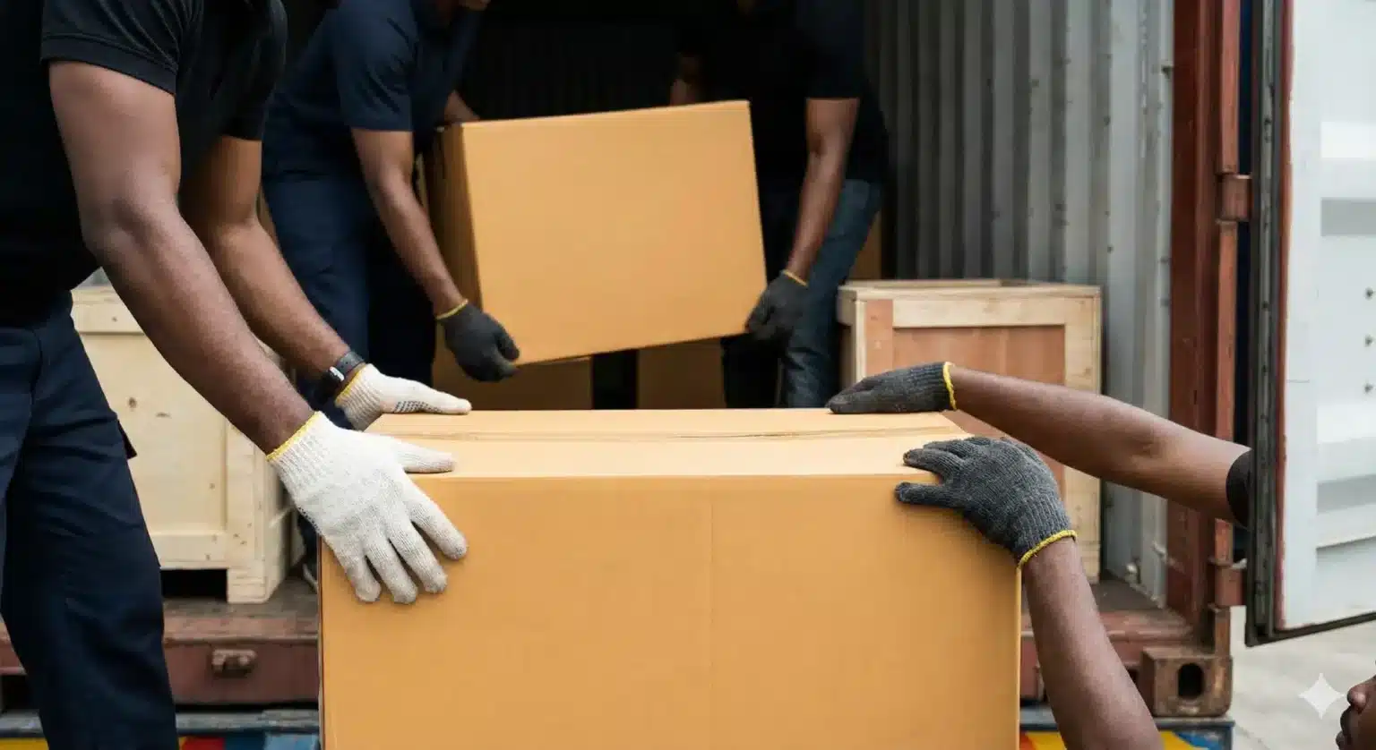 Experts from Pro Touch Movers ensuring everything is done properly during a moving service