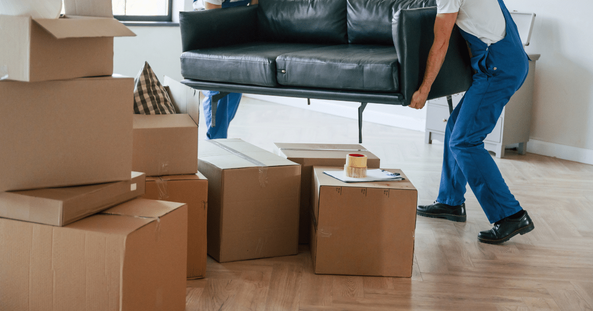 Apartment moving done by professionals